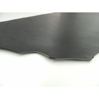 Blankleder Croupon Büffel schwarz ca. 0,7 - 0,9 qm. Sattlerleder vegetabil Fahlleder
