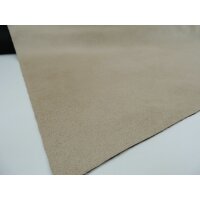 Polsterstoff Vintage Look Farbe beige Microfaser Stoff Möbelstoff ab 1 lfm.