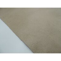 Polsterstoff Vintage Look Farbe beige Microfaser Stoff Möbelstoff ab 1 lfm.