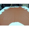 Lederhaut Polsterleder Puerto 3,60 qm Farbe Terrakotta Rindleder gedecktes Leder 1,3-1,5
