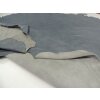 Lederhaut Büffelleder Polsterleder Antikleder steelblau taubenblau 3,70 qm