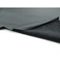 Lederhaut Polsterleder Rindleder Semi-anilin 1,1-1,3  Farbe schwarz