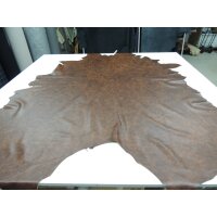 Lederhaut 4,58 qm cognac antik duchgefärbt Rindnappa...