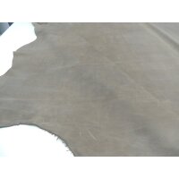 Lederhaut Nubuk Leder AntiklederPolsterleder Country  braun 6,08 qm
