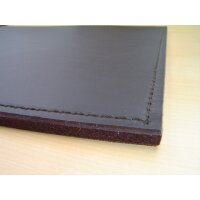 Sitzauflage Saddle Glattleder mit Wollfilz (9mm) mit Anti-Rutsch